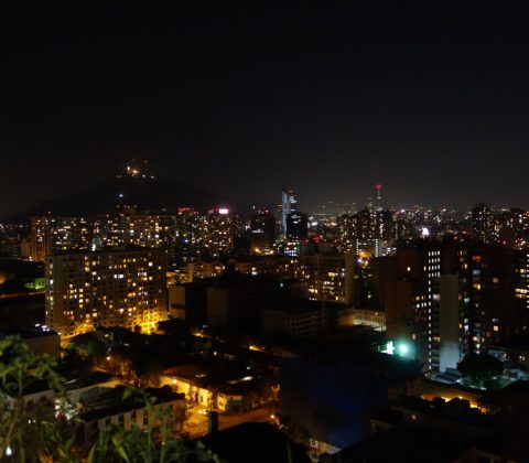 Night view from 23rd floor.