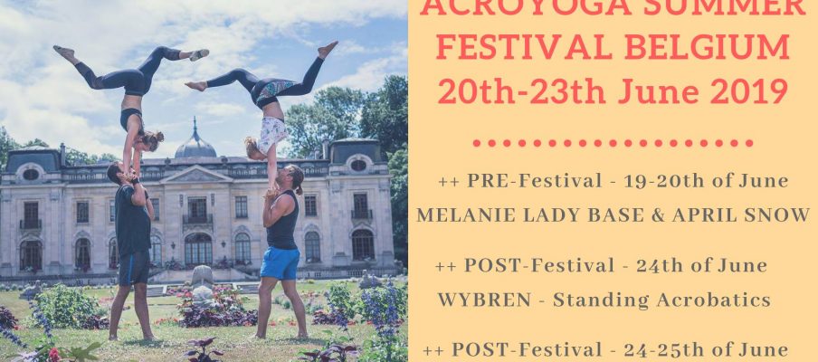 Acroyoga Summer Festival Belgium 2019