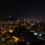 View from 23rd floor. Night view from 23rd floor.