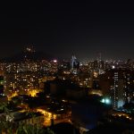 View from 23rd floor. Night view from 23rd floor.