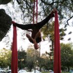Aerial silk
