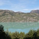 Yes... that's the color of all lakes and streams down here...