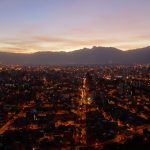 Cochabamba at dark.