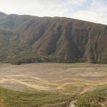 Almost dry river, right. No problem crossing that on my moto...