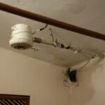 This shower had been disabled - but still... it has been in use at some point...