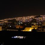 La Paz by night