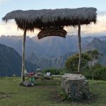 We had Breakfast with a View. We had Lunch with a View. Here it is... Dinner with a View - Machu Picchu :-)