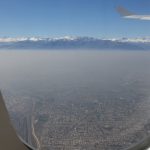 Santiago seen from above
